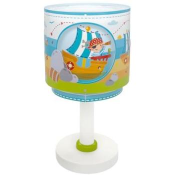 Lámpara de mesa infantil Isla Pirata Multicolor E14
