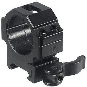Leapers UTG Max Strength 30mm Low Profile Quick-Detach Scope Rings, Weaver/Picatinny, Black