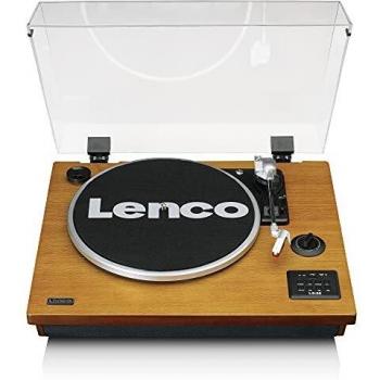 Tocadiscos Lenco LS-55 Bluetooth con Altavoces Incorporados y Codificación MP3 Directa