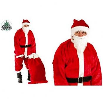 Disfraz de Papá Noel de Terciopelo Extra para Hombres - Guirca S.L