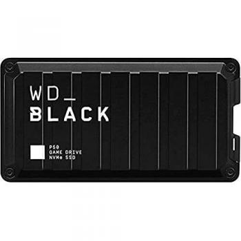 WD_BLACK P50 Game Drive de 1 TB - Velocidades SSD NVMe hasta 2000MB/s - Funciona con PC/Mac y PlayStation