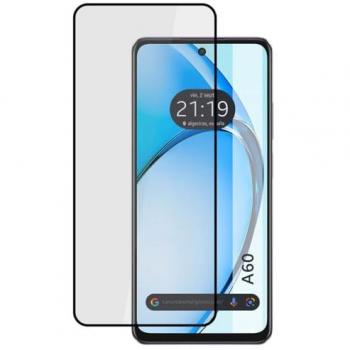 Protector de Cristal Templado 5D Completo Full Glue Negro para Oppo A60 4G
