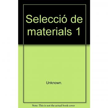Disseny de màquines IV. Selecció de materials 1: 15