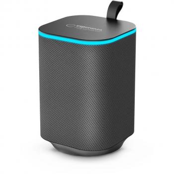 Altavoz Portátil Bluetooth Esperanza EP155 con Iluminación LED RGB, Radio FM, Potencia de 10W - Negro