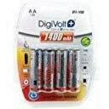 PAC 4 PILAS REC. AA/R6 1400mAh