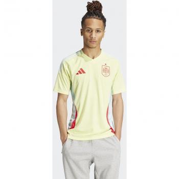adidas 2024-2025 Spain Away Shirt - Gold - Male - Size: Large (42-44 Chest)