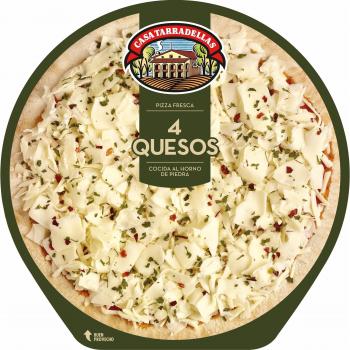 Casa Tarradellas Pizza Fresca 4 Quesos - 390 gr