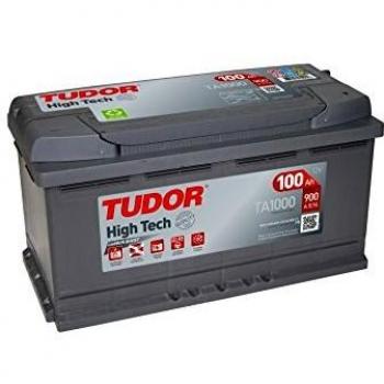 Batería para coche Tudor Exide HIGH-TECH 100Ah, 12V. Dimensiones: 353 x 175 x 190. Borne derecha.