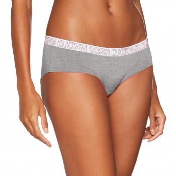 Björn Borg 1P Hipster Bb Seasonal Solid, Braguita para Mujer, Grey