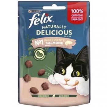 Felix Feline Naturally Delicious Salmon Espinacas 8X50Gr