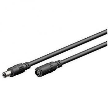 Cable de Alimentación DC 5.5x2.5mm 10m Negro