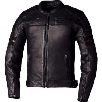 RST Chaqueta de Moto Hillberry 2 Marrón, chaqueta de cuero de motocicleta, color marrón, talla L