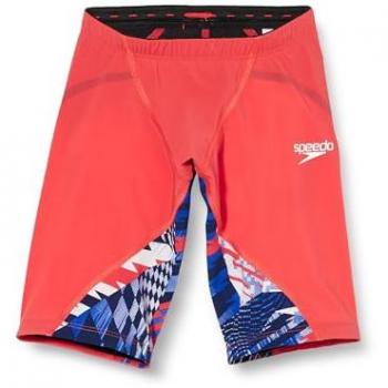 Bañador Speedo Fastskin LZR Ignite Jammer rojo blanco azul niño 7-8 años