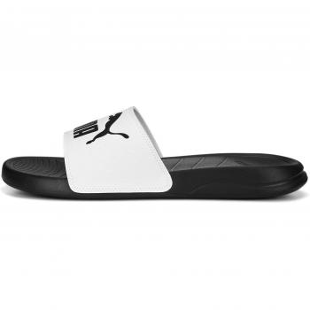 Chanclas Puma Popcat 20 Logo Power para hombre en color negro
