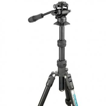3 Legged Thing Punks Corey 2.0 Compact Magnesium Alloy Tripod Kit with Airhed Trinity Head - Matte Black