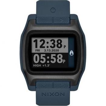 Reloj Cronógrafo Nixon High Tide para Hombre - Pulsera Casual Color Pizarra Oscura