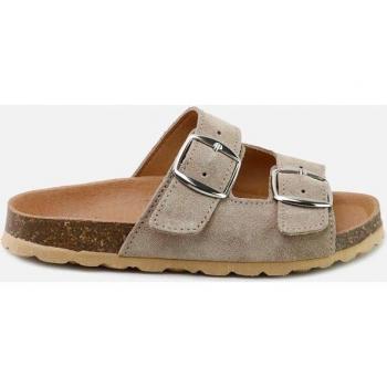 Sandalias de niña Eli 1957 en piel serraje con hebillas tipo bio