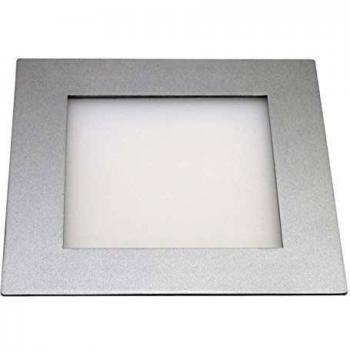 Panel LED 11W 540lm Blanco Frío Dimable 200x200mm Plata