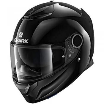 Shark Casco de moto Spartan negro lacado BLK talla XXL