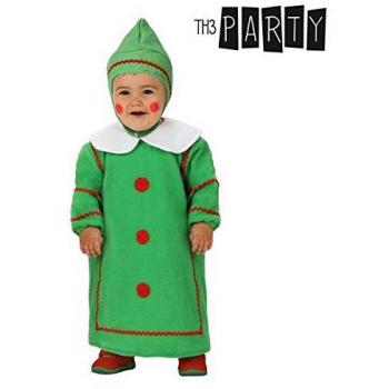 Disfraz para Bebés Th3 Party Verde Navidad 6-12 Meses