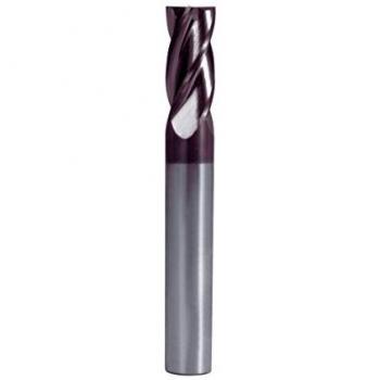 Ruko 842180HM Fresa frontal universal metal duro integral tipo N TiAIN, DIN 6527 L/6528