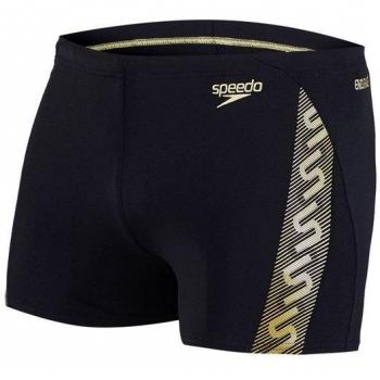 Speedo Monogram Calzoncillos de Natación, Hombre, Negro