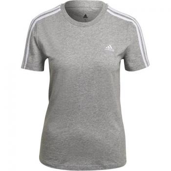 Camiseta adidas 3 bandas Essentials Slim - Mujer