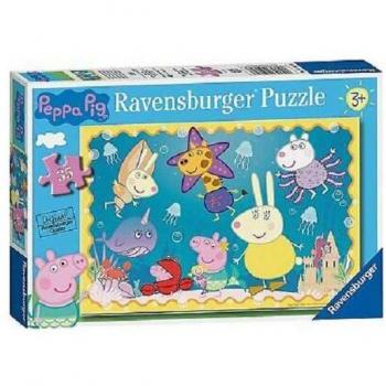 Puzzle Ravensburger Peppa Pig en el Mar de 35 Piezas