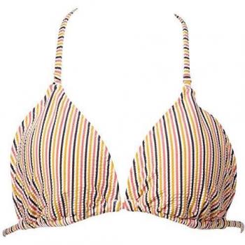 Volcom E'Ry Minute Tri Parte Superior Bikini, Mujer, Multi, M