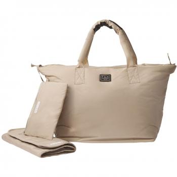 7 AM Roma bolsa Cochecito, Beige, L