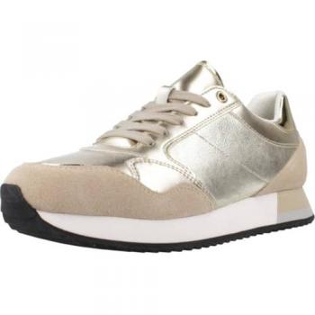 Zapatillas deportivas para mujer Geox Doralea en color dorado, talla 38