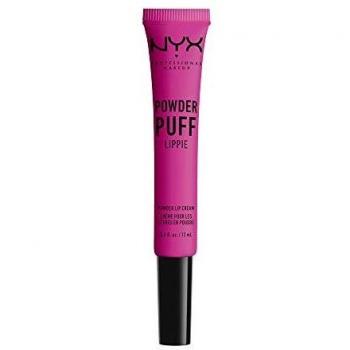 NYX Professional Makeup Pintalabios Mate Larga Duración, Labial Poowder Puff Lippie Lip Cream Tono 8 Best Buds, Fuchsia