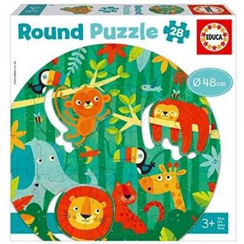 Puzzle La Selva Round 18906 Educa | Jugamos?
