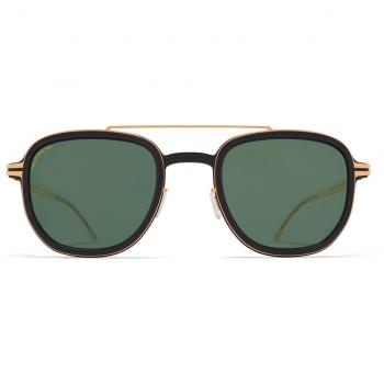 Mykita Alder Polarized 585 Gold Sunglasses for Men, Size 48 MM, Everyday Use