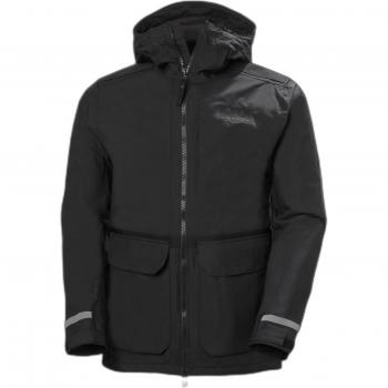 Helly Hansen Men's Patrol Transition Black Rain Jacket - Size M