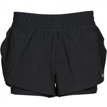 Pantalón corto de running Reebok Wor Run 2-in-1 para mujer