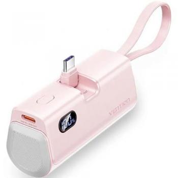 Powerbank Vention FHQP0 Rosa 4800 mAh 22.5W