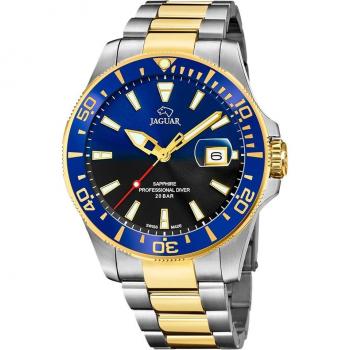 Reloj Jaguar Executive J863/3 para Hombre, Esfera Azul, Acero Bicolor