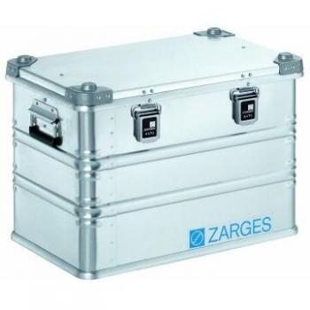 Zarges K470 Aluminum Universal Case 600x400x410 mm, 73L with Folding Latch and Stacking Corners