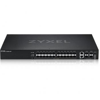 Zyxel XGS2220-30F L3 Access Switch, 24x1G SFP Slots, 4x10G SFP+ Uplinks, Managed, Black