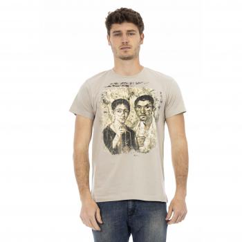 Trussardi Action Beige Cotton T-Shirt - M