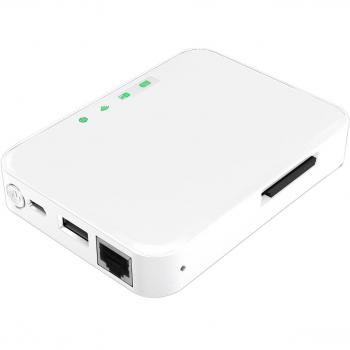 Lector Tarjeta Memoria Externo STOREX WEZEE WiFi Power Bank SD USB