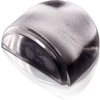 BRINOX 90220 Tope metacrilato Ovalado. Goma Transparente, 2.3x4.2x3.9 cm