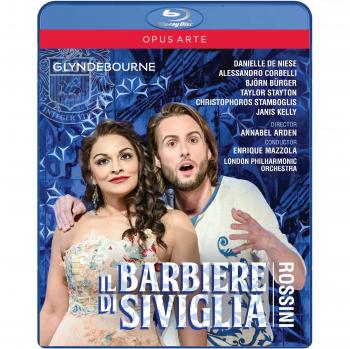 Rossini:Ilbarbiere Di Siviglia [Danielle de Niese; Alessandro Corbelli; London Philharmonic Orchestra; The Glyndebourne Chorus; Enrique Mazzola ] [Opus Arte : OABD7218D] [Blu-ray] [2017]