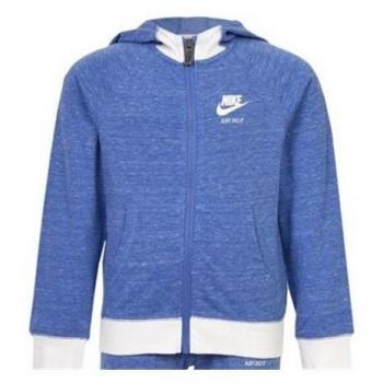Sudadera con Capucha NIKE 842-B9A Azul para Niño Talla 2-3 Años