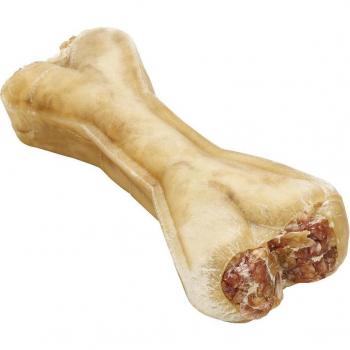 Barkoo Huesos Prensados Rellenos de Nervio de Buey - Pack de 3, 22 cm cada uno