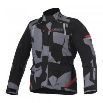 Alpinestars – Motocicleta Chaquetas Andes V2 DRYSTAR Negro Camo Rojo – L