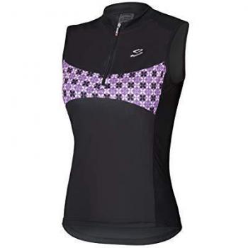 Spiuk Maillot S/M Race Mujer Negro/Morado T. S, Talla S