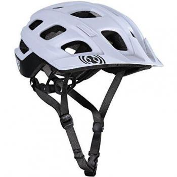 IXS Trail casco montaña mixta, color blanco, tamaño 58-62 cm