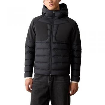 Colmar Men's Black Quilted Hooded Down Jacket Size 2XL
